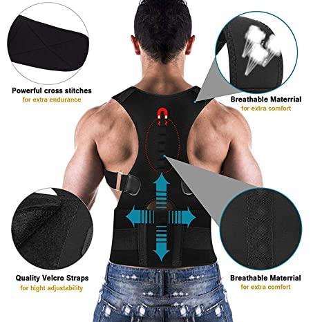 Adjustable Back Posture Corrector/ Slouching Relieve Pain Belt Women Men