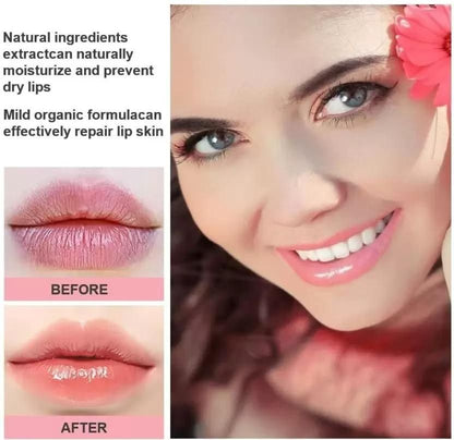 MYEONG Gold Glitter Color Change Gel Lipstick Pink